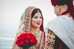 Capture of beautiful maharani looking at raja Capture of beautiful maharani looking at raja