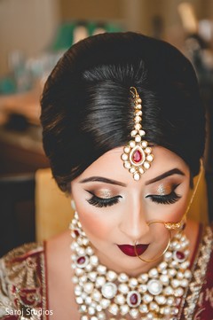 Details of maharani's makeup Details of maharani's makeup