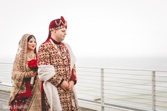 Sweet Indian bride about to meet the groom. Sweet Indian bride about to meet the groom.