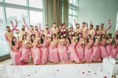 Amazing portrait of Indian bridesmaids and groomsmen Amazing portrait of Indian bridesmaids and groomsmen