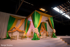 Stunning Indian wedding mandap decor. Stunning Indian wedding mandap decor.