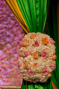 Wonderful Indian wedding ceremony flowers decor. Wonderful Indian wedding ceremony flowers decor.