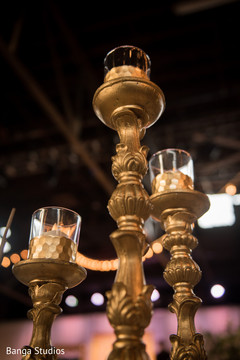 Creative Indian wedding reception table chandelier. Creative Indian wedding reception table chandelier.