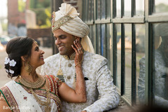 Ravishing Indian couple's wedding attire. Ravishing Indian couple's wedding attire.