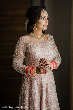 Portrait of the gorgeous maharani before the reception Portrait of the gorgeous maharani before the reception