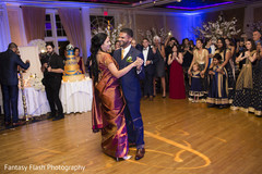 Sweet Indian couple having their first dance. Sweet Indian couple having their first dance.