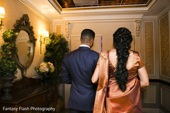 Indian lovebirds about to enter reception capture. Indian lovebirds about to enter reception capture.