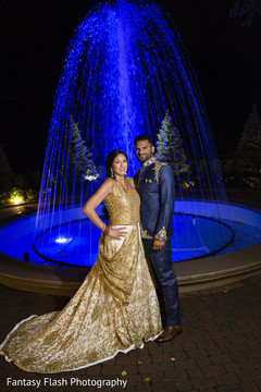 Fairytale indian wedding portrait. Fairytale indian wedding portrait.