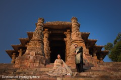 Incredible capture of Indian bride and groom outdoors Incredible capture of Indian bride and groom outdoors
