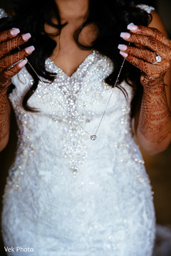 Indian bride getting her wedding jewelry on capture. Indian bride getting her wedding jewelry on capture.