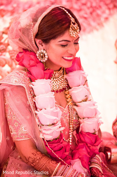 Portrait of the beautiful maharani at the ceremony Portrait of the beautiful maharani at the ceremony