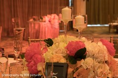 Candle decoration details for the Indian wedding