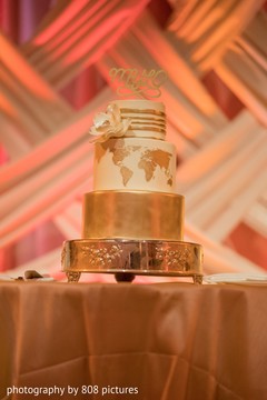 Indian wedding cake details