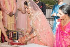 Maharani during the Indian wedding rituals Maharani during the Indian wedding rituals