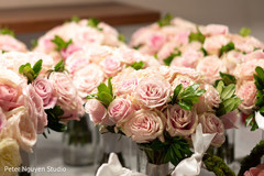 Floral design details at the Indian wedding venue Floral design details at the Indian wedding venue