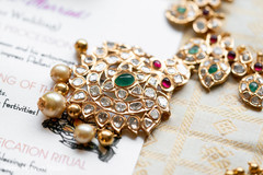 Close up capture of the accessories used by the maharani Close up capture of the accessories used by the maharani
