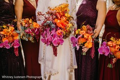 Beautiful detail of maharani and bridesmaids bouquets Beautiful detail of maharani and bridesmaids bouquets