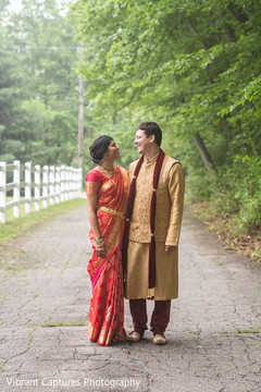 Indian bride and groom tender moment. Indian bride and groom tender moment.