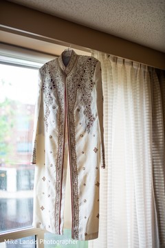 Elegant Indian groom's sherwani. Elegant Indian groom's sherwani.