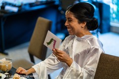 Joyful Maharani getting ready for wedding. Joyful Maharani getting ready for wedding.