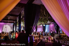 Dreamy Indian wedding reception decoration. Dreamy Indian wedding reception decoration.