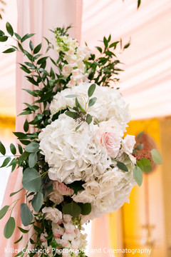 Floral design arrangement ready for the Indian wedding Floral design arrangement ready for the Indian wedding