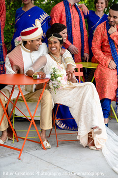 Indian newlyweds having a great time Indian newlyweds having a great time