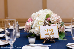 Floral arrangement details Floral arrangement details