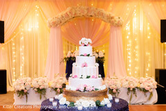 Details of the Indian wedding cake Details of the Indian wedding cake