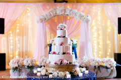 Delicious cake at the Indian wedding Delicious cake at the Indian wedding