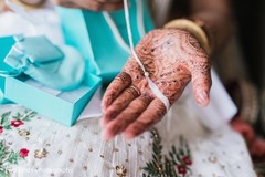 Details of bridal jewelry and mehndi Details of bridal jewelry and mehndi