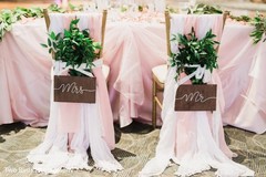 Special chairs for the Indian newlyweds Special chairs for the Indian newlyweds