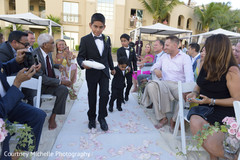 Gorgeous Indian pageboys entrance to ceremony. Gorgeous Indian pageboys entrance to ceremony.