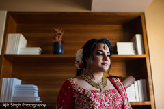 Sweet indian bride getting ready Sweet indian bride getting ready