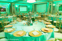 Marvelous sangeet table and lights decor. Marvelous sangeet table and lights decor.