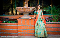 Stunning Indian bride posing for pictures outdoors Stunning Indian bride posing for pictures outdoors