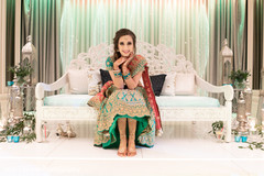 Incredible shot of Indian bride before the ceremony Incredible shot of Indian bride before the ceremony
