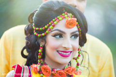 Enchanting indian bride with coffee seeds accessories on. Enchanting indian bride with coffee seeds accessories on.