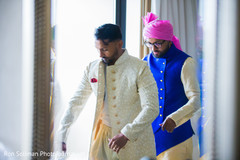 Indian groom getting ready for wedding ceremony. Indian groom getting ready for wedding ceremony.