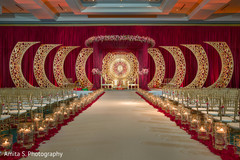 Marvelous Indian wedding ceremony seats setup. Marvelous Indian wedding ceremony seats setup.