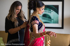 Stunning Indian bride with her lengha. Stunning Indian bride with her lengha.