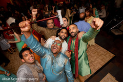 Joyful Indian groomsmen with groom's capture. Joyful Indian groomsmen with groom's capture.