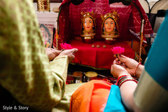Indian wedding parents during a pre-wedding ritual. Indian wedding parents during a pre-wedding ritual.