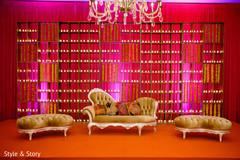 Marvelous Indian sangeet stage decoration. Marvelous Indian sangeet stage decoration.
