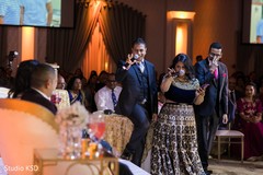 Fun capture of special guests during speeches Fun capture of special guests during speeches