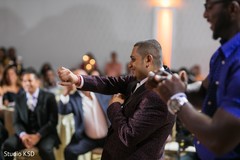 Elegant Raja dancing at the reception Elegant Raja dancing at the reception