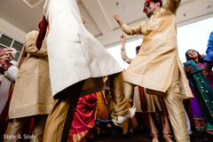 Gorgeous Indian groomsmen baraat dance. Gorgeous Indian groomsmen baraat dance.