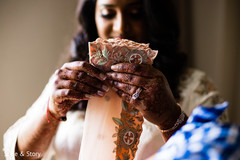 Indian bride getting her Sari. Indian bride getting her Sari.