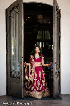 Dazzling Indian bride wearing the lengha Dazzling Indian bride wearing the lengha