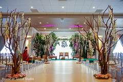 Elegant Indian wedding ceremony flowers decoration. Elegant Indian wedding ceremony flowers decoration.